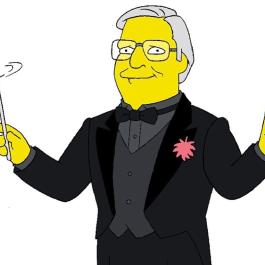 An illustration of Alf Clausen