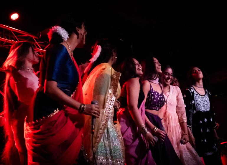 Berklee's South Asian Student Association's performance of Mehfil at Brighton Music Hall