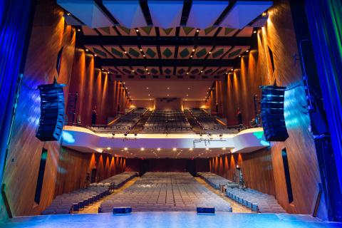 Berklee Performance Center from stage 