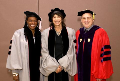 Portrait of Lee Berk in regalia