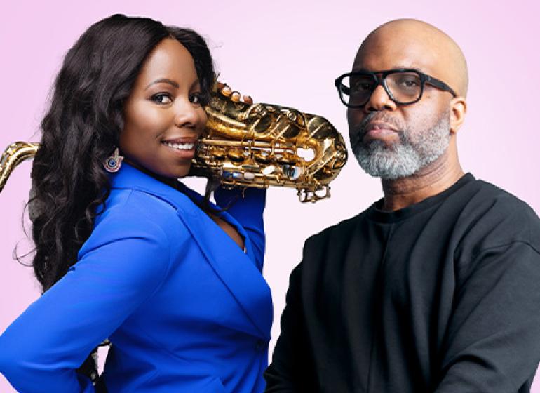 Tia Fuller and Jaleel Shaw