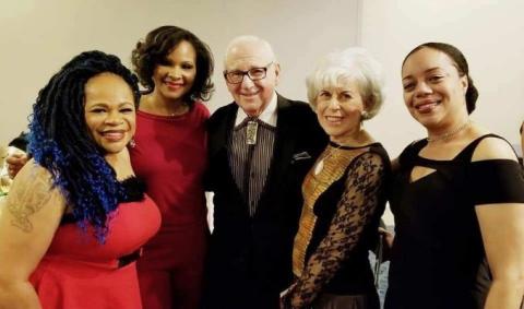 Lee Berk with Berklee friends