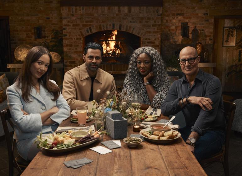 Laufey, Hasan Minhaj, Dr. Anne-Marie Imafidon, and Stanley Tucci
