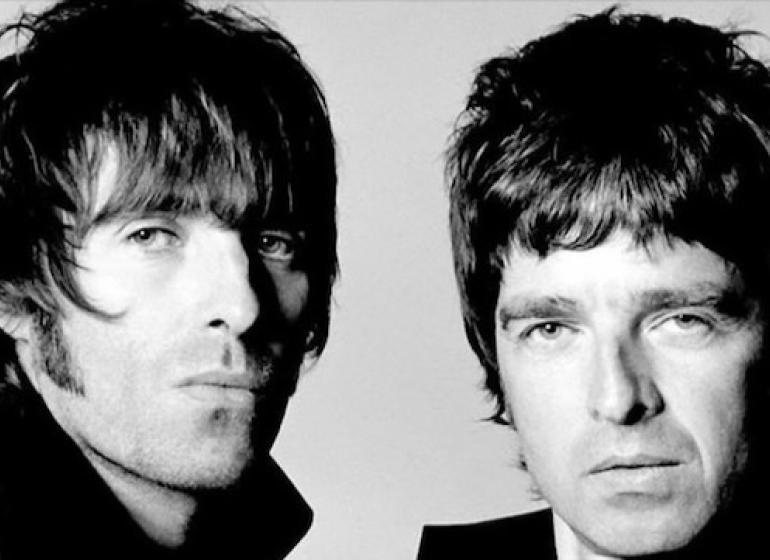Headshot of Liam and Noel Gallagher
