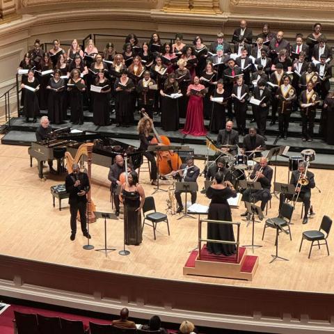 Carnegie Hall Berklee Vocal & Instrumental Jazz Ensemble