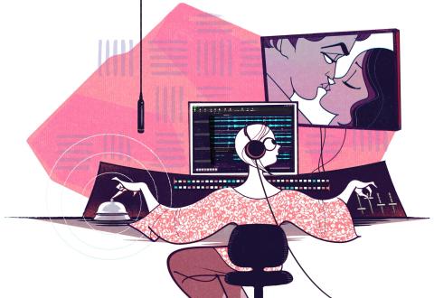 Music supervisors illustration