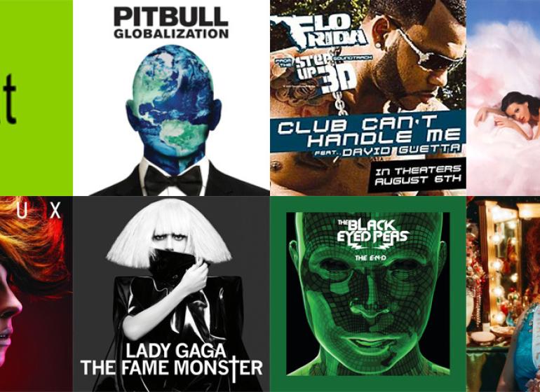 Album art collage for the Recession Pop playlist