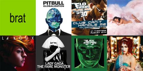 Album art collage for the Recession Pop playlist