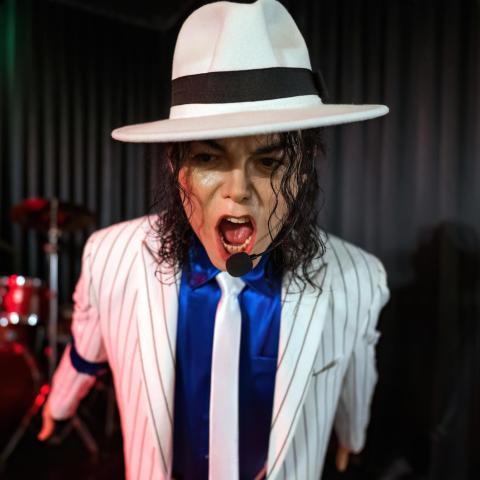 Michael Jackson stock image