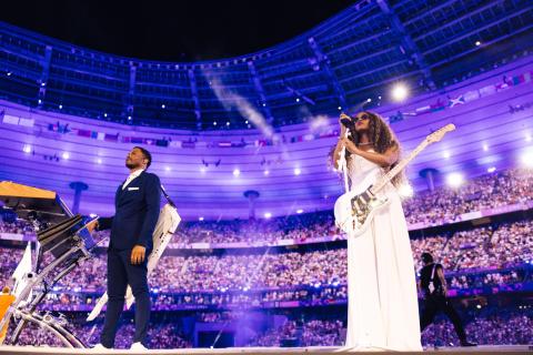 Alonzo Harris and H.E.R.