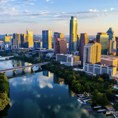 Austin city skyline