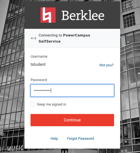 BCB Self-Service SSO